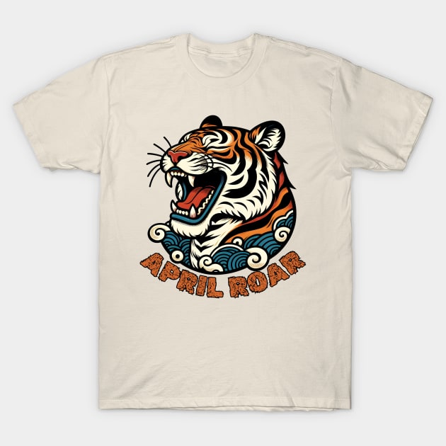 April fool tiger T-Shirt by Japanese Fever